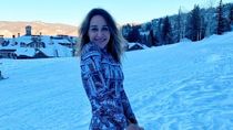 vero lozano sufrio un accidente esquiando en aspen
