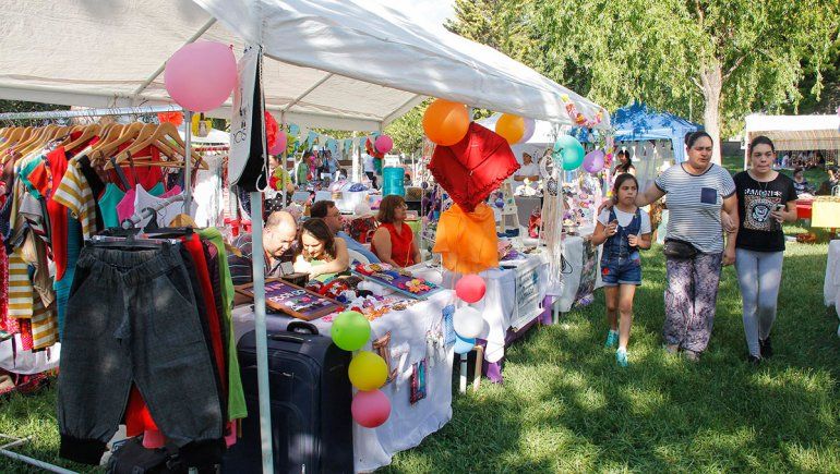 La feria del Paseo de La Calesita estuvo de festejo