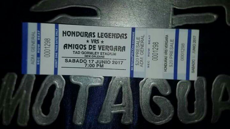 Vergara la rompió en Cipo y en el Rojo. En Honduras salió campeón. Ahora se recupera y hasta hubo un partido a beneficio entre Leyendas de Honduras y sus amigos.