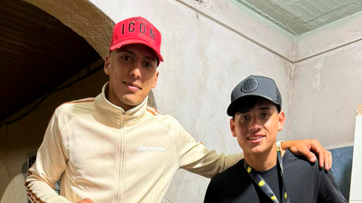 Nahuel Luna y Tomás Aranda.