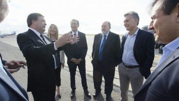 Weretilneck recibió ayer, en Viedma, al presidente Mauricio Macri y a los otros gobernadores patagónicos. 