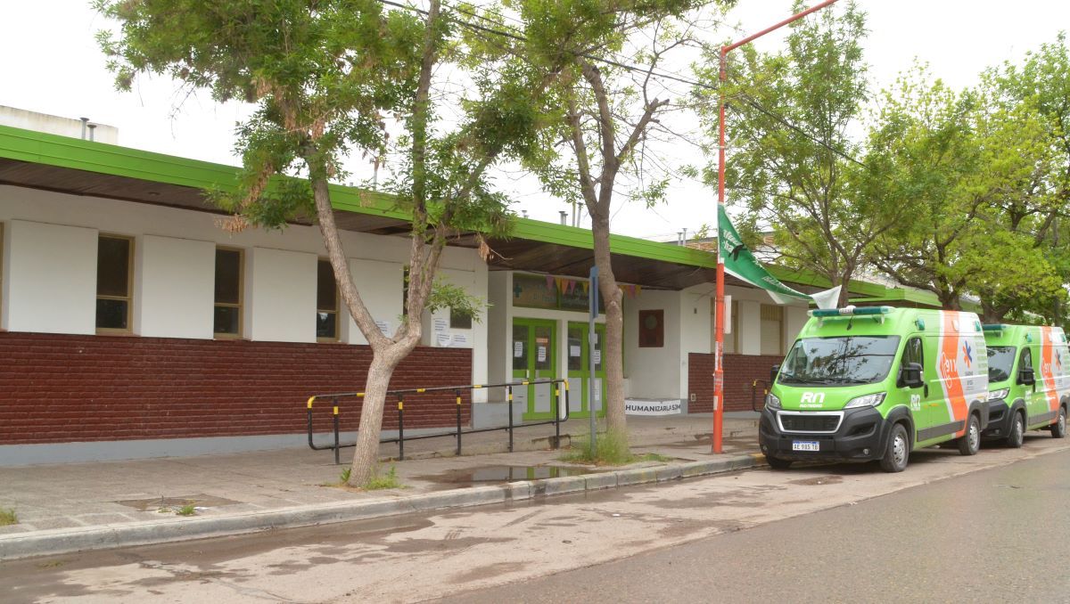 El SIARME en Cipolletti funciona en el viejo hospital ubicado en la calle Fernández Oro.