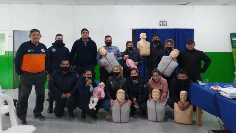 Policías cipoleños se capacitaron en primeros auxilios