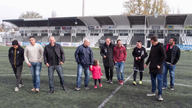Los campeones festejan una década del ascenso