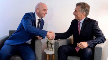 macri fue designado como presidente de la fundacion fifa