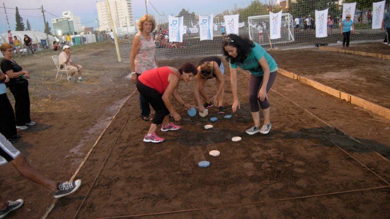 Los juegos recreativos ganaron protagonismo en la programación.