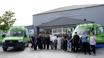Llegaron a Cipolletti las nuevas unidades equipadas para el Hospital.