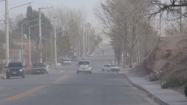 El SMN emitió alerta por viento para toda la provincia de Neuquén.