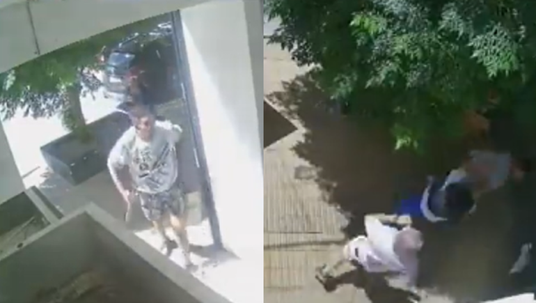 Una comerciante se agarró a las piñas con un hombre que robó un celular