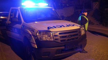 bariloche: se le revento el neumatico de la moto y murio