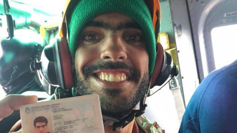 Encontraron el turista perdido en el cerro Tronador