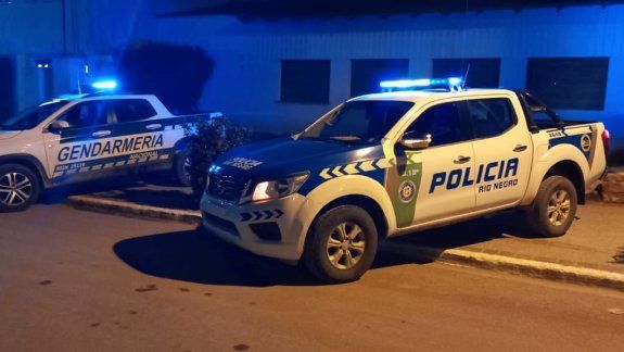 Gendarmería ayuda en los controles de Sierra Grande