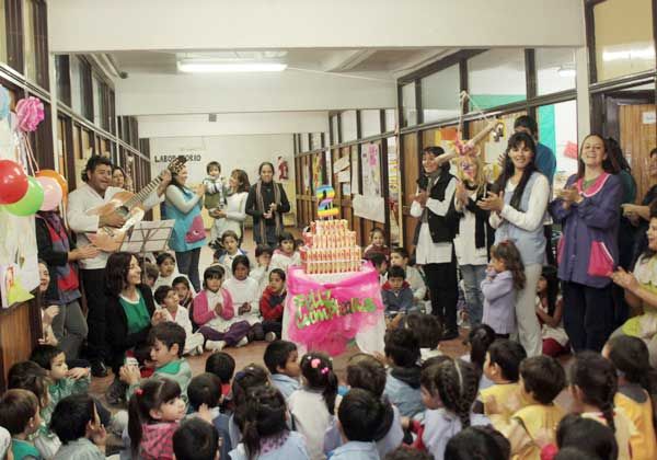 Colorido festejo del jardín de la 293