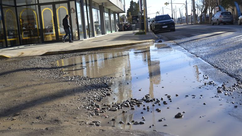Las esquinas de Cipolletti y los barrios con calles de ripio