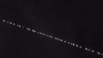 ¿que eran las extranas luces que se vieron en el cielo del alto valle?