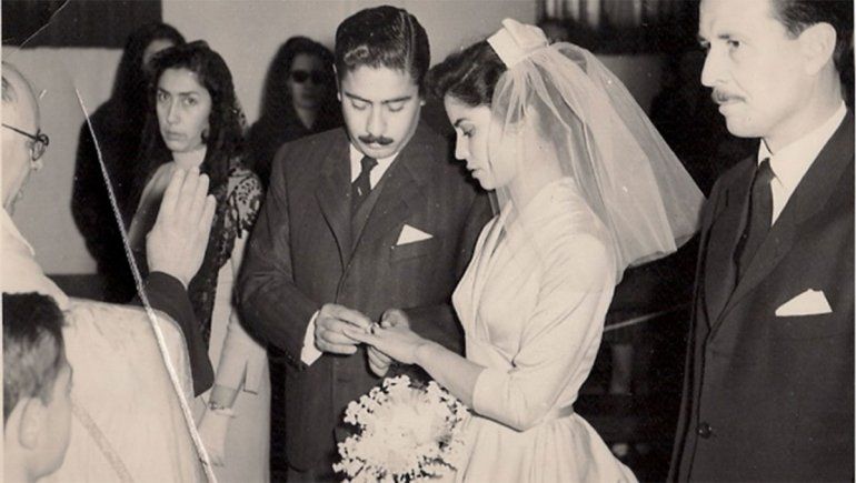 José Castaño el día de su boda. 