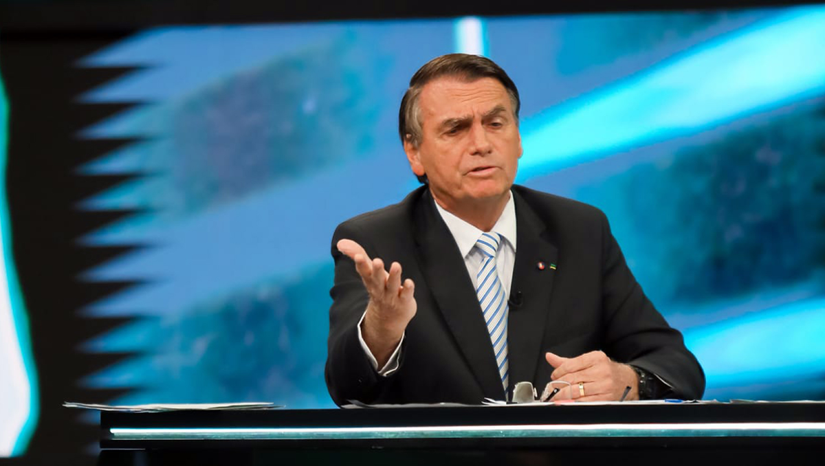 Lula faltó al debate y Bolsonaro quedó solo en televisión