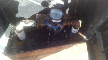 ARSA registró la rotura de 35 medidores de agua en Cipolletti por congelamiento.