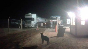 allen: camioneros levantaron la protesta en la empresa nrg