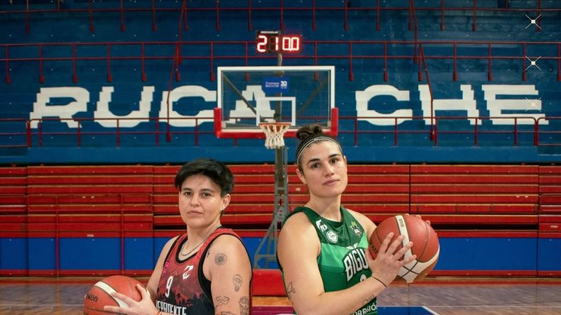 Jourdheuil y Parra, en la foto de difusión del gran partido de este martes.