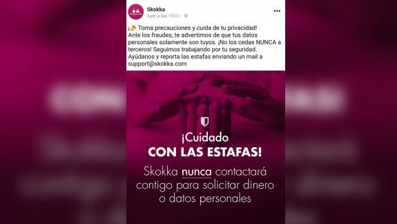 Nuevas estafas a través de página que ofrece servicios sexuales
