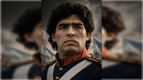 Argentina vs. Inglaterra: un video hecho con IA imagina una guerra entre ídolos de ambos países.