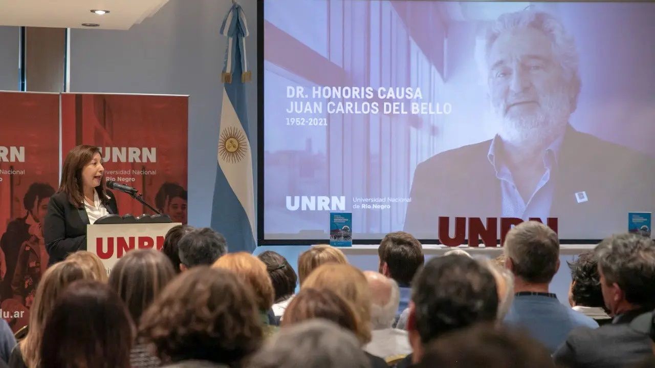 Carreras y Perczyk participaron del homenaje a Del Bello .&nbsp;