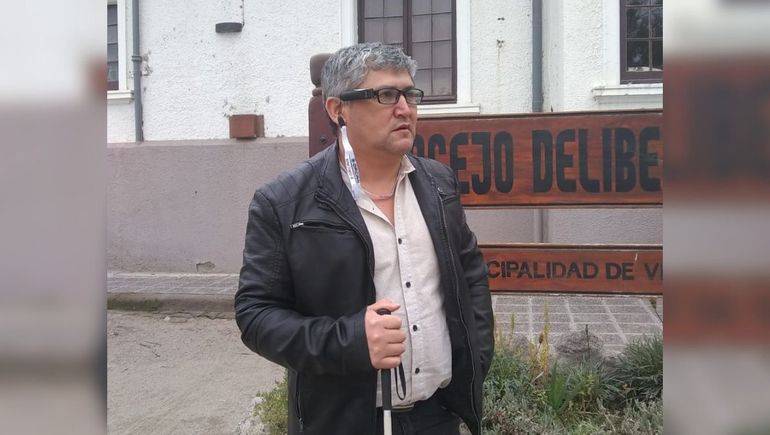 Messi le cambió la vida a un reginense no vidente