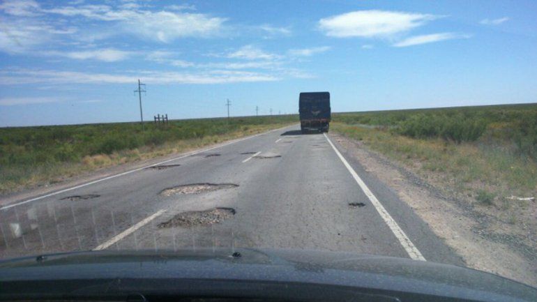 Odarda reclamó por el arregló de la Ruta Nacional 151