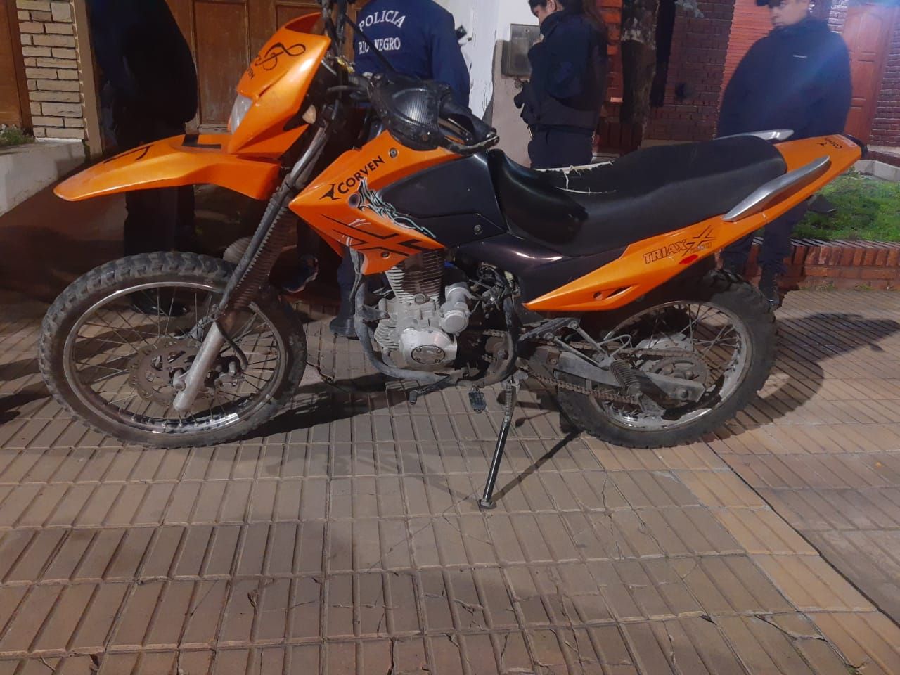 Menores roba motos fueron capturados por la policía&nbsp;