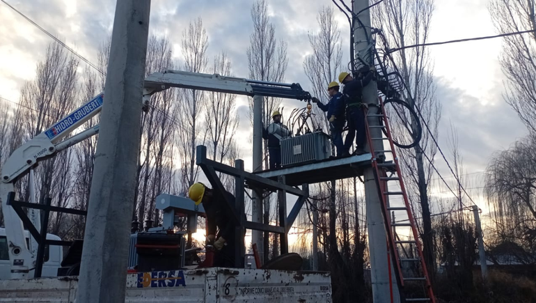 EDERSA intensificó trabajos para garantizar el suministro eléctrico en la ciudad por la alta demanda de las últimas semanas.