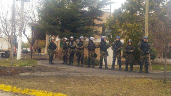 Desalojaron las dependencias municipales en Cordero