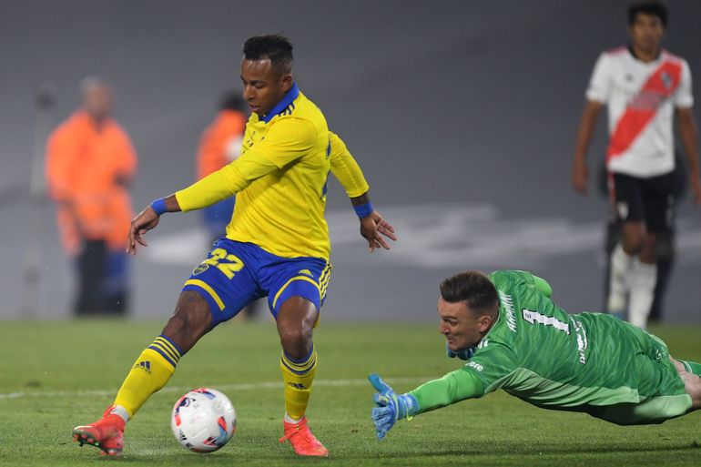 Súper Boca: con gol de Villa silenció al Monumental y está de fiesta