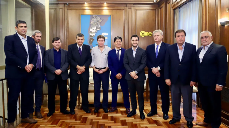 Alberto Weretilneck estuvo en CAME junto a los gobernaodres patagónicos.&nbsp;