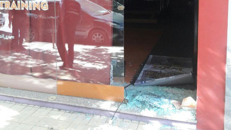 Esta vez la inseguridad le tocó al gimnasio Zoiat