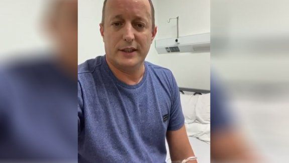 Insaurralde tiene coronavirus: qhabló desde el hospital