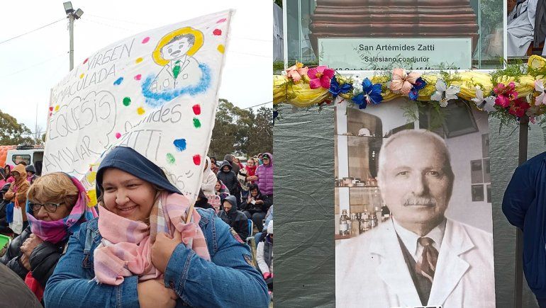 Viedma celebr&oacute; con emoci&oacute;n la canonizaci&oacute;n de Art&eacute;mides Zatti