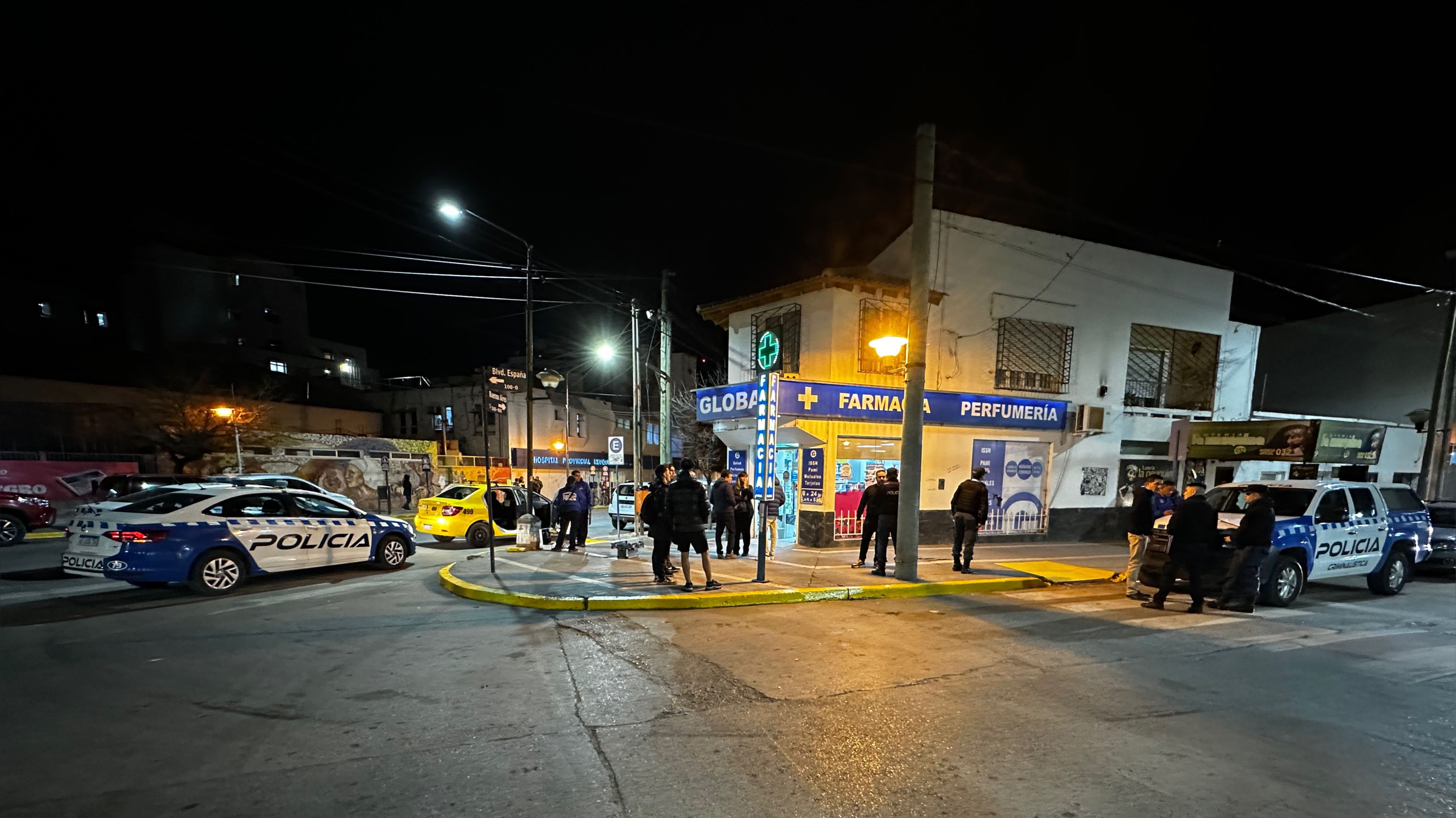Impresionante despliegue policial en pleno centro neuquino: qué pasó