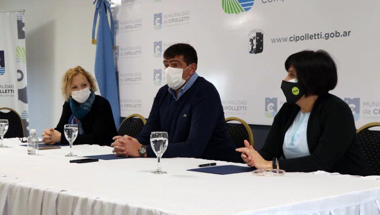 Firmaron convenio interinstitucional entre el Municipio de Cipolletti y el hospital
