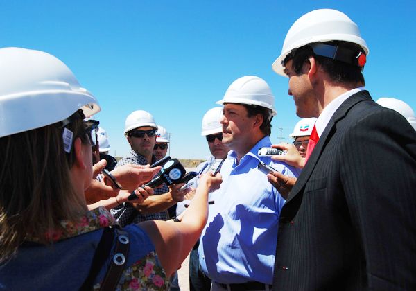 Weretilneck recorrió importante pozo de Chevron