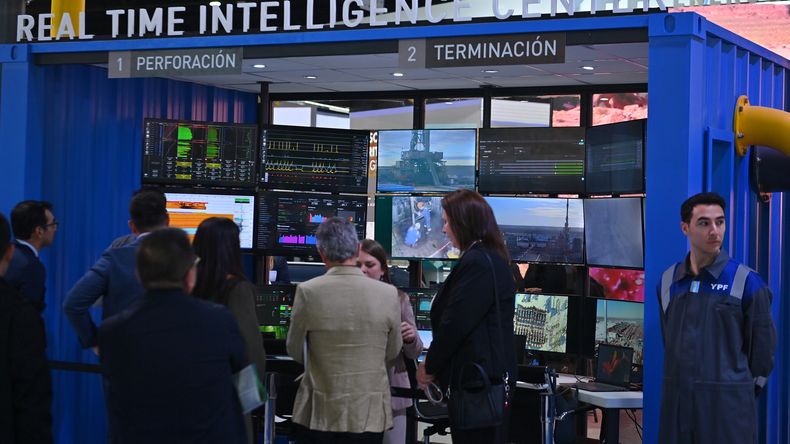 YPF se lució con un simulador de su Real Time Intelligence Center en la AOG