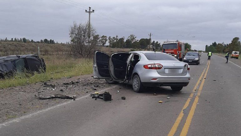 Un hombre está grave tras un choque frontal sobre la Ruta 3