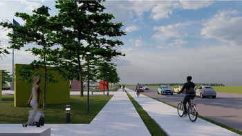 El proyecto contempla la creación de un Parque Central y Recreativo.&nbsp;