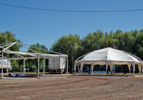 Todo listo para la Fiesta de la Pera