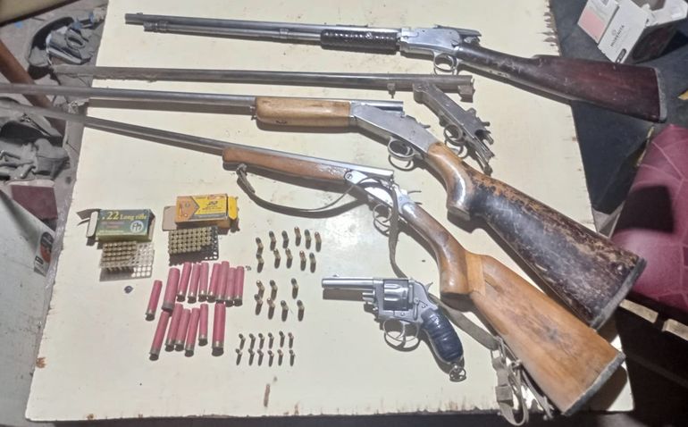 La policía investiga un crimen