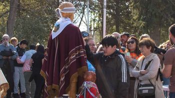 las fotos de la multitudinaria peregrinacion a ceferino namuncura