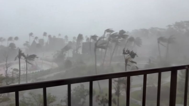 Vientos cercanos a los 290 km/h obligaron a las autoridades a mantener medidas de emergencia en las Islas Marianas del Norte. | LMCipolletti.com Vientos cercanos a los 290 km/h obligaron a las autoridades a mantener medidas de emergencia en las Islas Marianas del Norte.