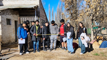 Once estudiantes del CET 15 de Cipolletti se ponen al frente de un proyecto para colaborar con FUNPABIA.