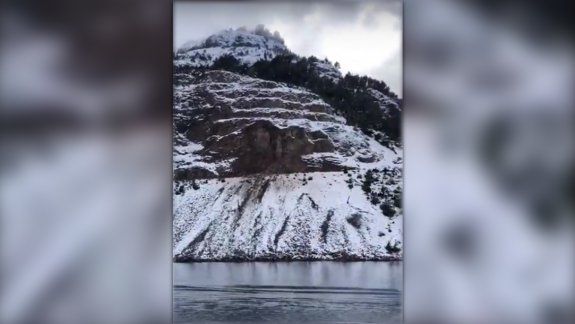 Ruta 40: así quedó la montaña tras el derrumbe 