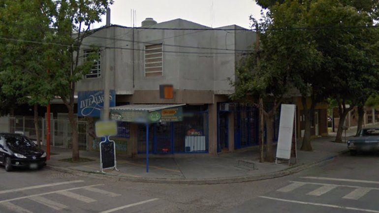 Un kiosco de Belgrano y Brown fue uno de los que sufrieron daños.